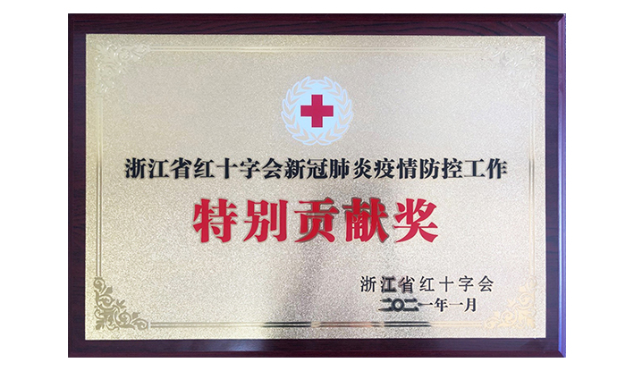 浙江省红十字会授予开云网页版·官方版在线登入_开云（中国）“新冠疫情防控特别贡献奖”
